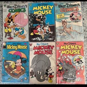 Vintage Disney/Mickey Mouse Comic Book Collection